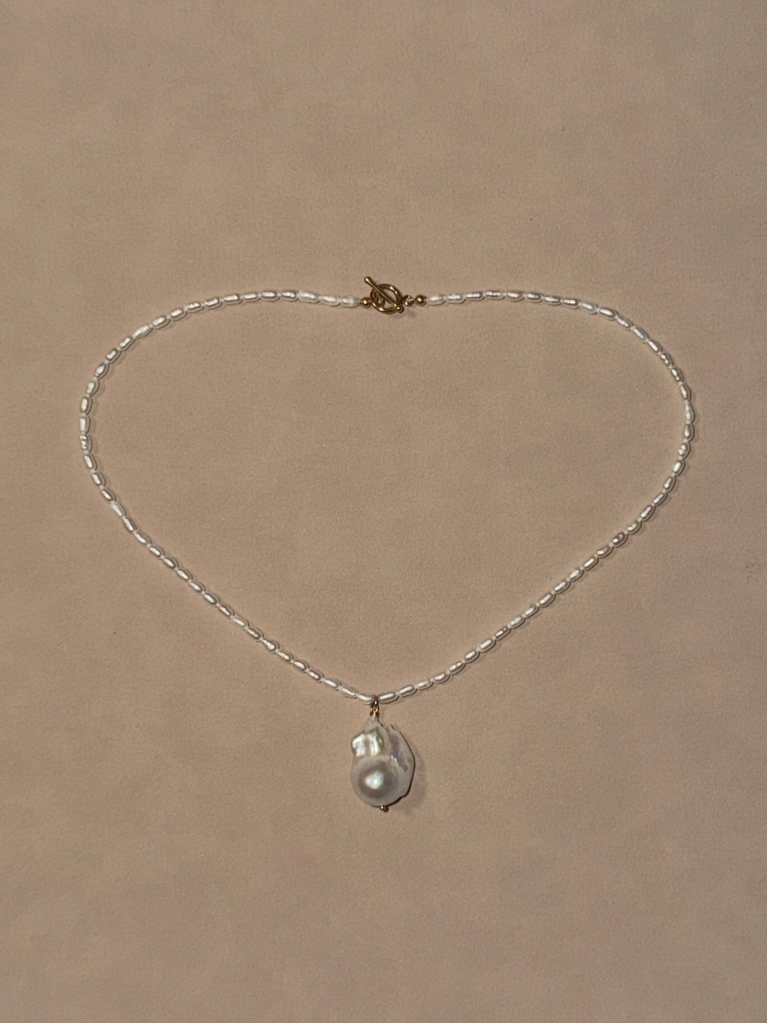 Aurora Necklace in White